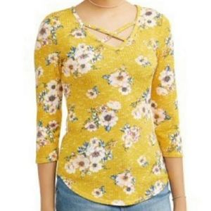 Floral Long Sleeve Top